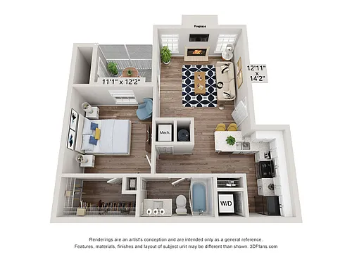 Floor plan Cameron Luxe