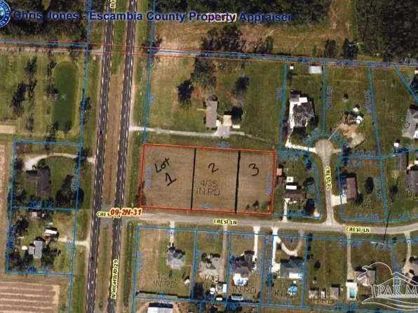 0 Crest Ln, Molino, FL 32577