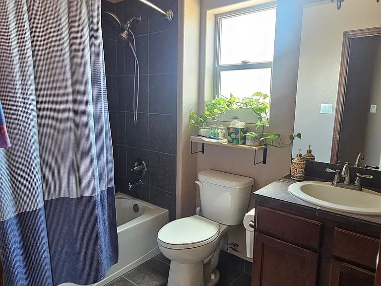 Second-floor bathroom