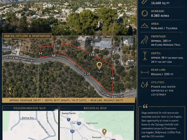 0 Flora Morgan Trl Lot 225, Tujunga, CA 91042