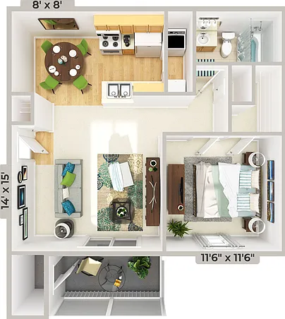 Brandemere Apartment Homes — Photo 66