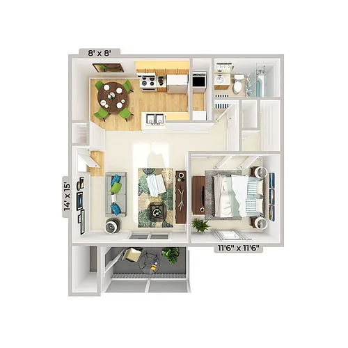Floor plan A - Tucker