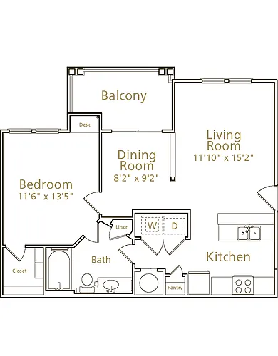 Floor plan Chesapeake