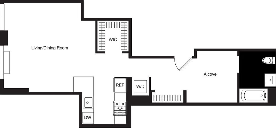 2nd image of 261 Hudson St Penthouse 1Q