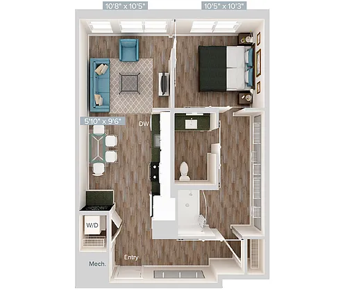 Floor plan AM08_698