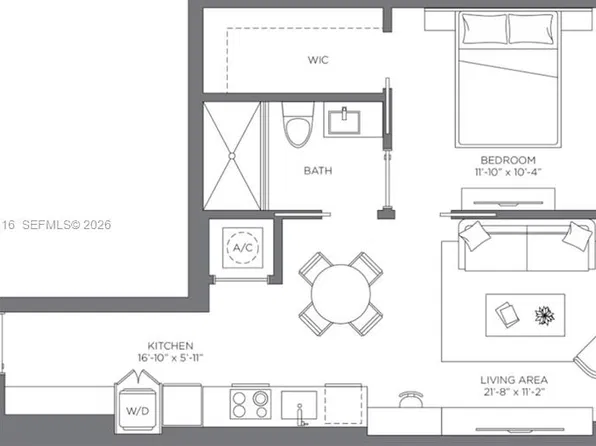 225 N Miami Ave Unit 2003, Miami, FL 33128
