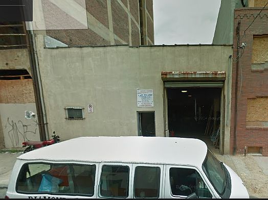 Front of building