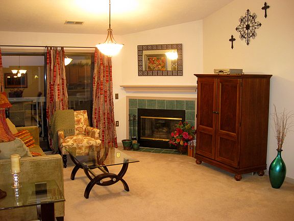 Entertain in living area that is open to the dining and kitchen areas!