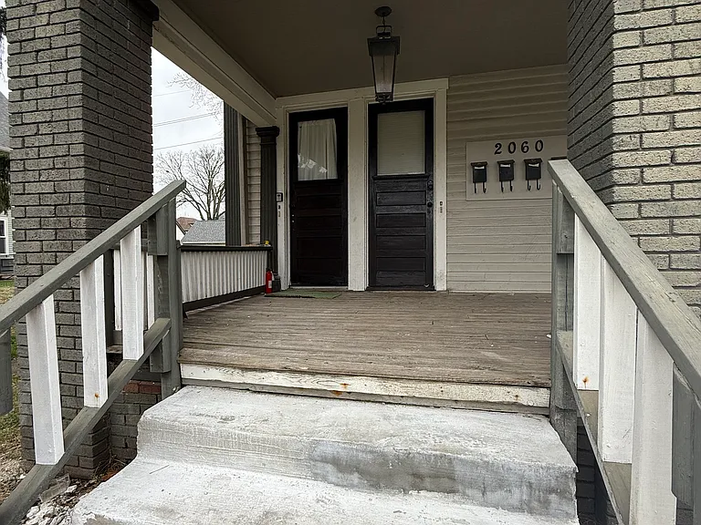 Each unit has it's own secure entrance