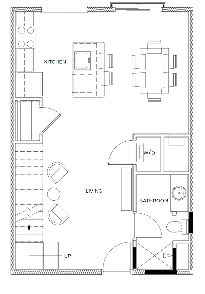 Floor plan The Pencoyd