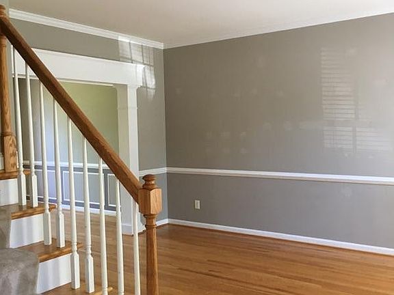 Hardwood floors in LR/DR - could be a nice home office.