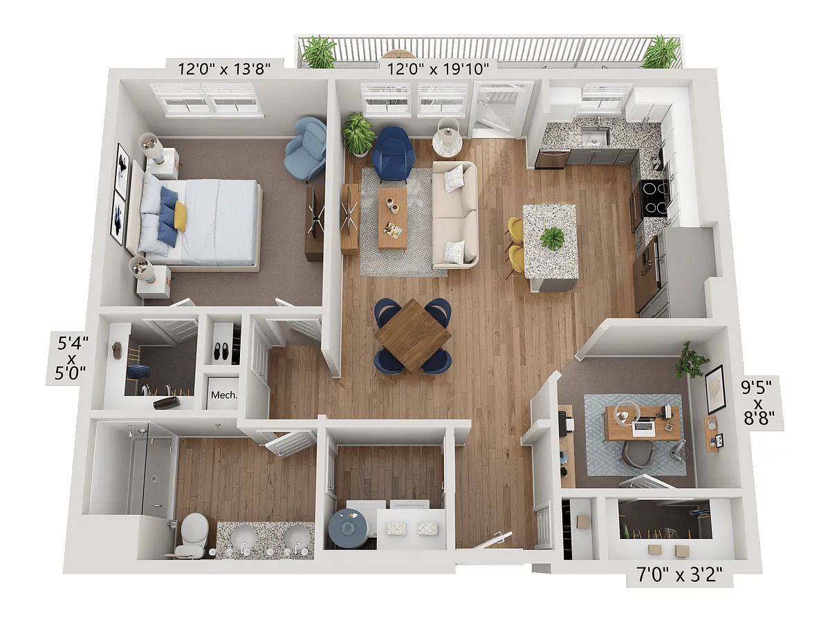 Floor plan A4 - Opal