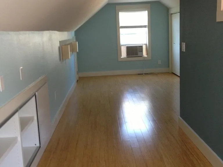 Bedroom 3: Large room, lots of closets and built-in storage