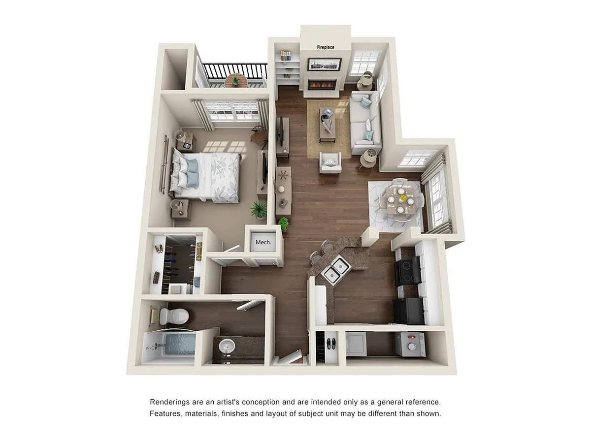 Floor plan Shoreline