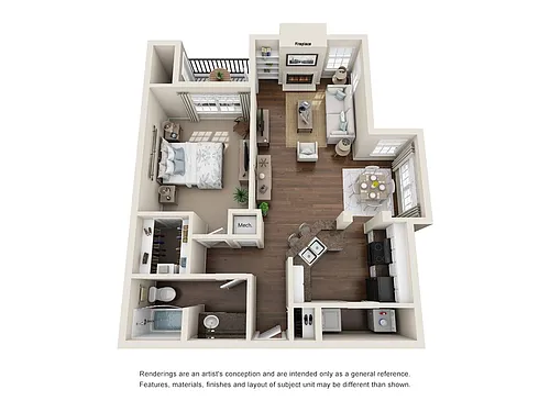 Floor plan Shoreline