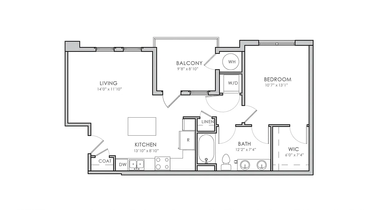 Floor plan A10