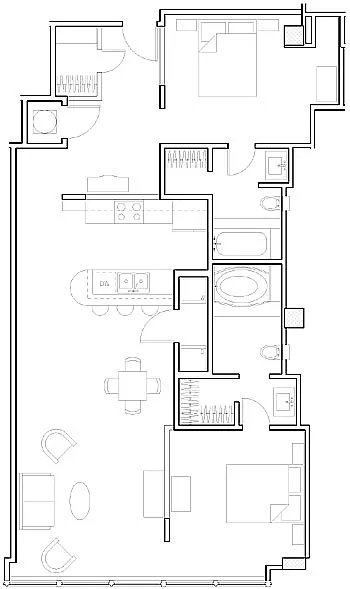 Floor plan Broadway
