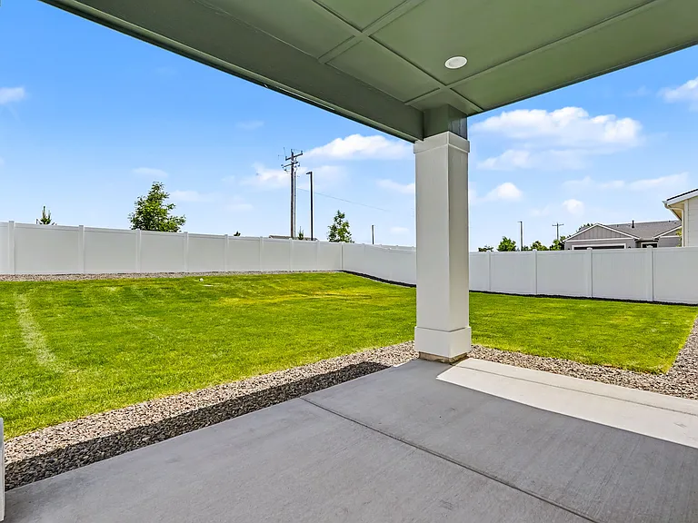 A Big Covered Patio