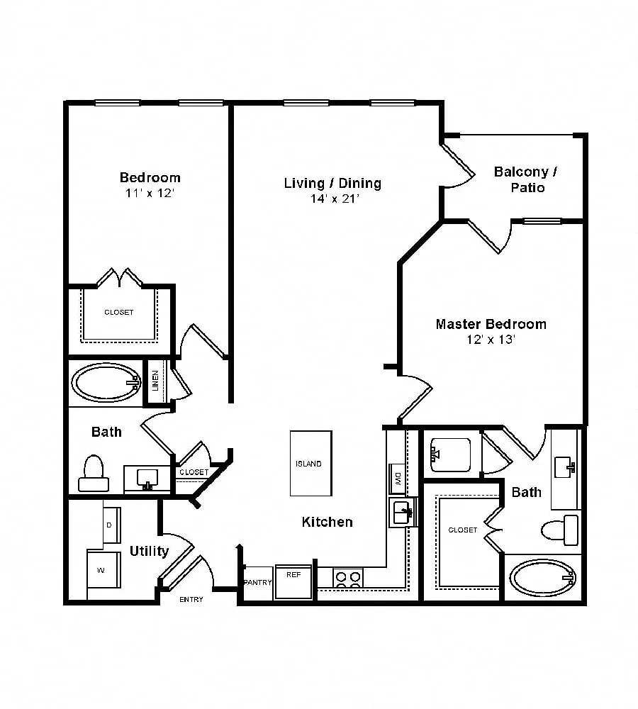 Floor plan Santa Cruz