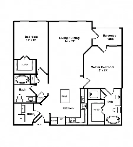 Floor plan Santa Cruz