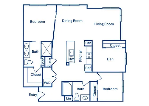 Floor plan B09D