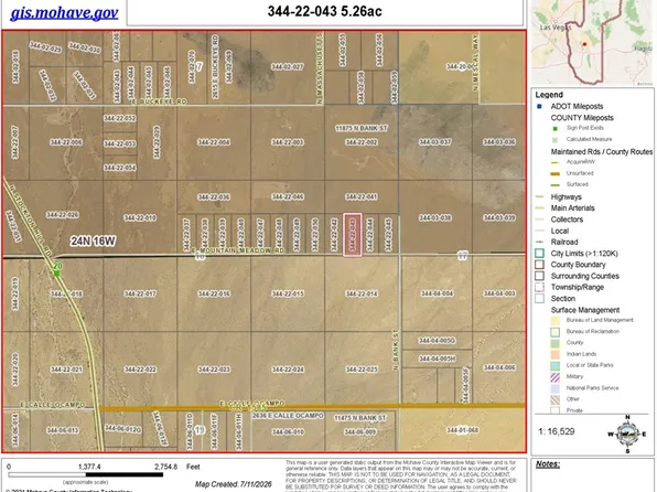 344-22-043 Mountain Meadows, Kingman, AZ 86409