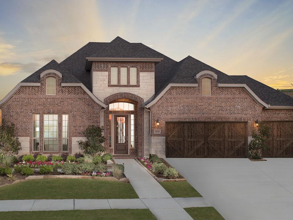 Anna Model Home Front Exterior Representative Photo