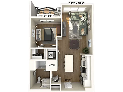 Floor plan A2-697-1-1