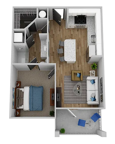 Floor plan A1-LL