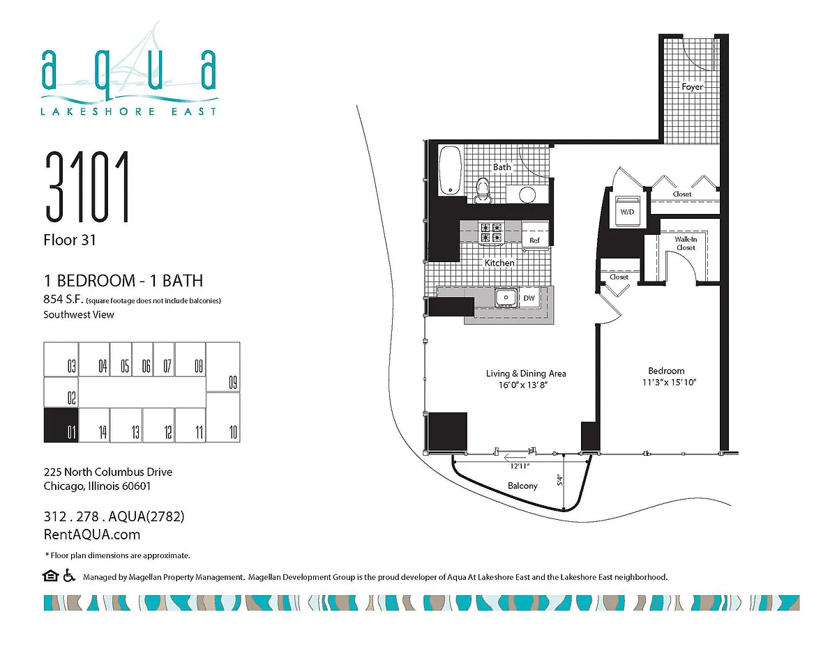 Floor plan aqa101b
