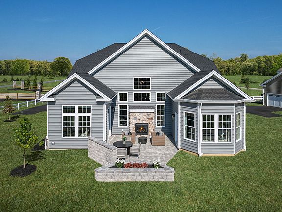 The Pinnacle Franklin Model Rear Elevation