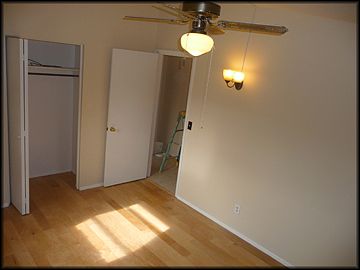 Well lit bedrooms