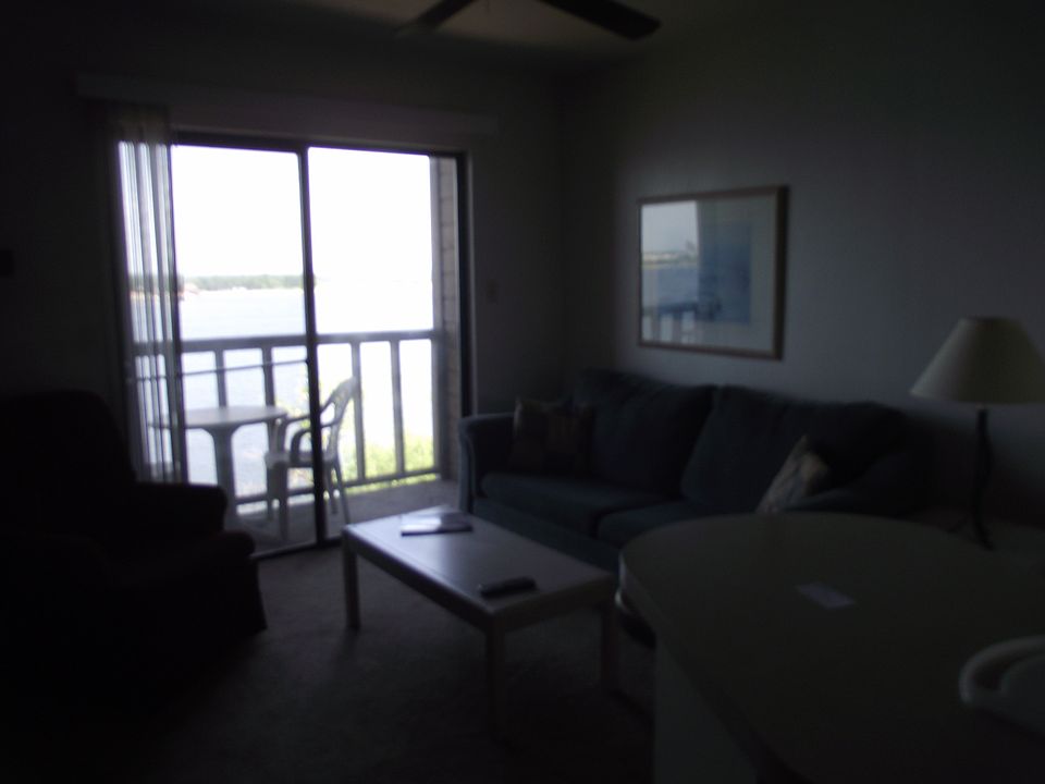 living room with fireplace