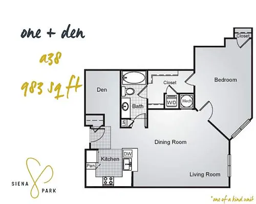 Floor plan A38