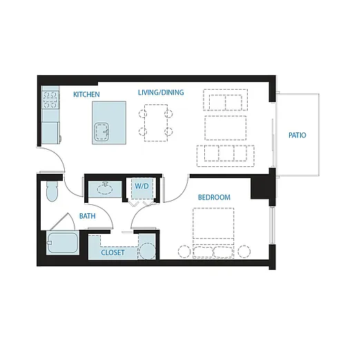 Floor plan Otter Deluxe