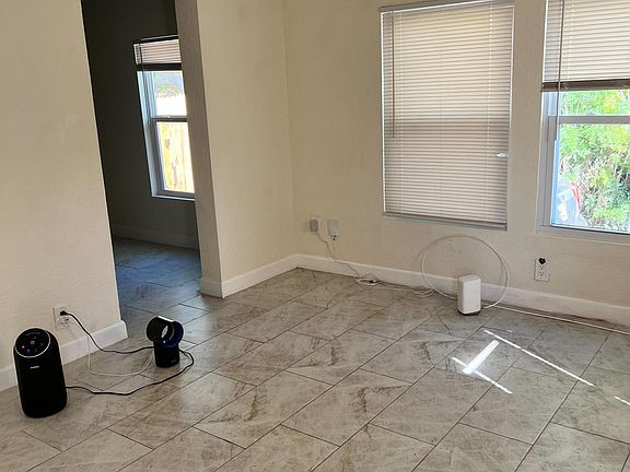 View from the front door towards kitchen