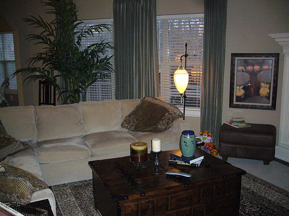 Family Room Opens to Kitchen