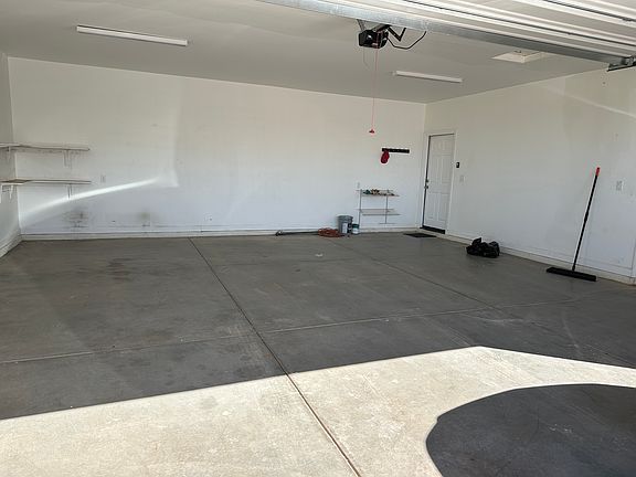 attached 2 car garage with opener