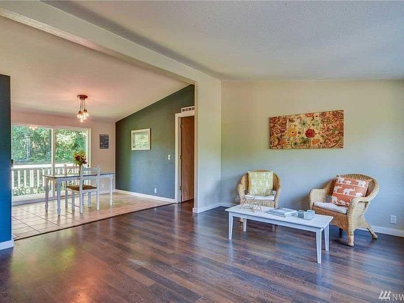 Living room and Dining room