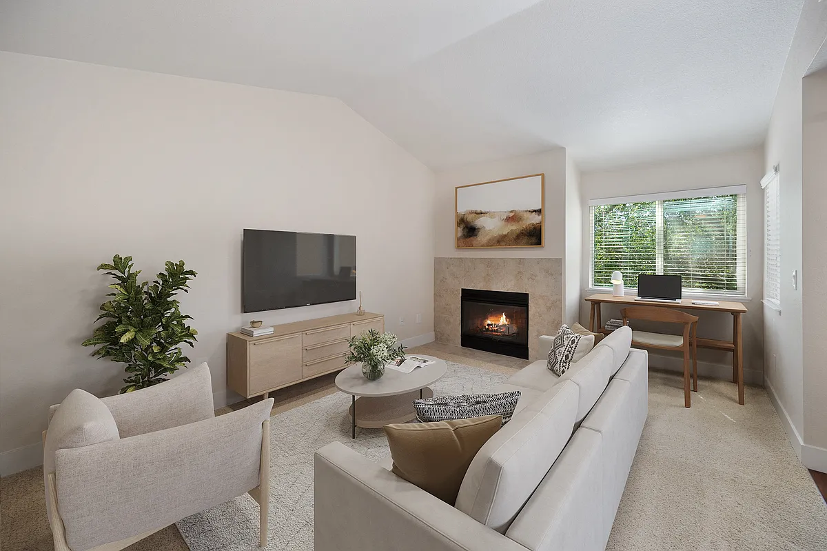 Chardonnay Living Room - Folsom Ranch Apartments