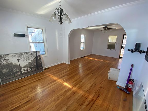 Dining room looking at front door