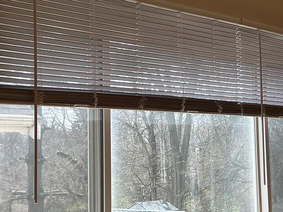 Large picture window in living room