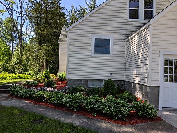 Garden and walkway