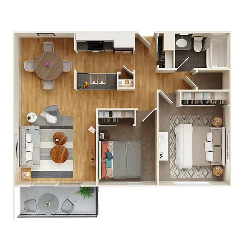 Floor plan B1