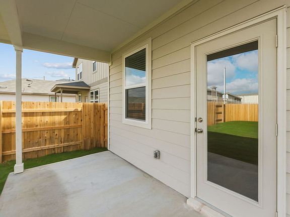 Covered Back Patio