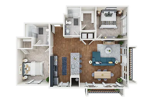 Floor plan The Cornerstone