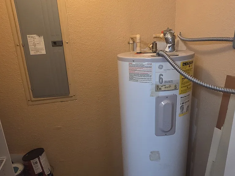 Storage/Water Heater room