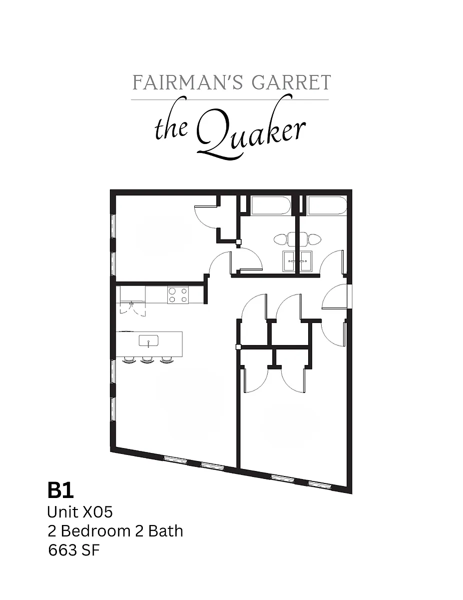 Floor plan B1