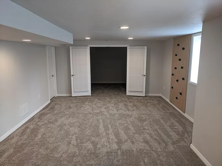 Basement living space