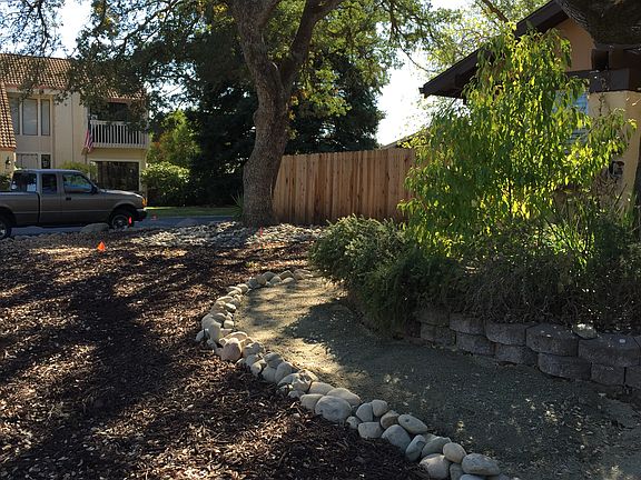 walkway front of house